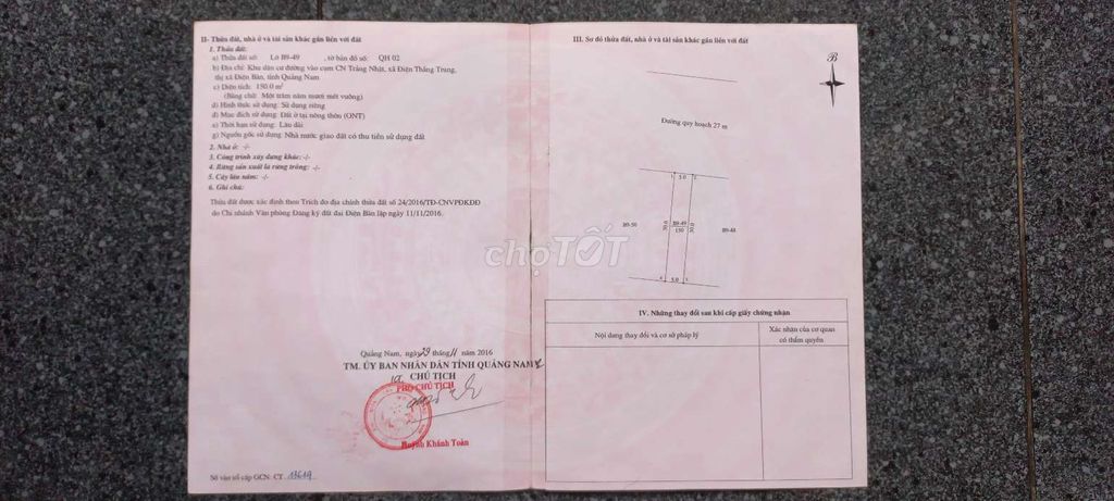 Lô đất mặt tiền đường Trần Phú, 150m² giá 3 tỷ - Cơ hội đầu tư sinh lời!