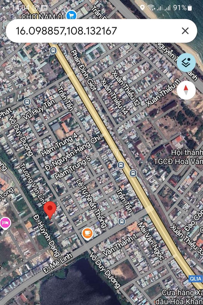 Đất nền mặt tiền đường Trương Văn Lĩnh 100m² giá 2.85 tỷ - Cơ hội đầu tư vàng!