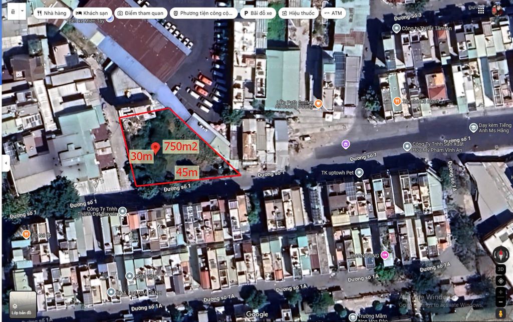 Cho thuê 750m² đất thổ cư 2 mặt tiền đường Nguyễn Hới - Vị trí lý tưởng kinh doanh!