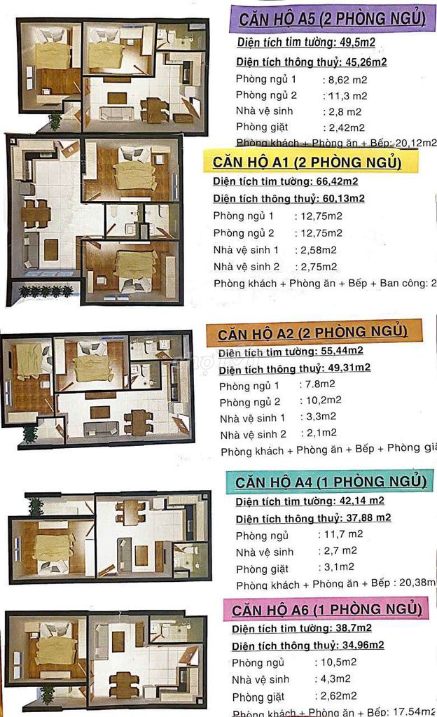 Căn hộ Vĩnh Lộc A 67m² giá 5 triệu - Ban công rộng thoáng đãng!