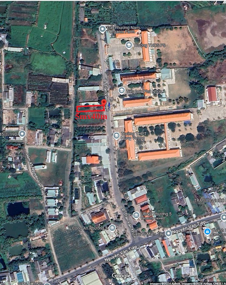 Bán đất thổ cư mặt tiền đường Trần Văn Thiện 200m² - Đối diện 3 trường học, giá chỉ 4,3 tỷ!