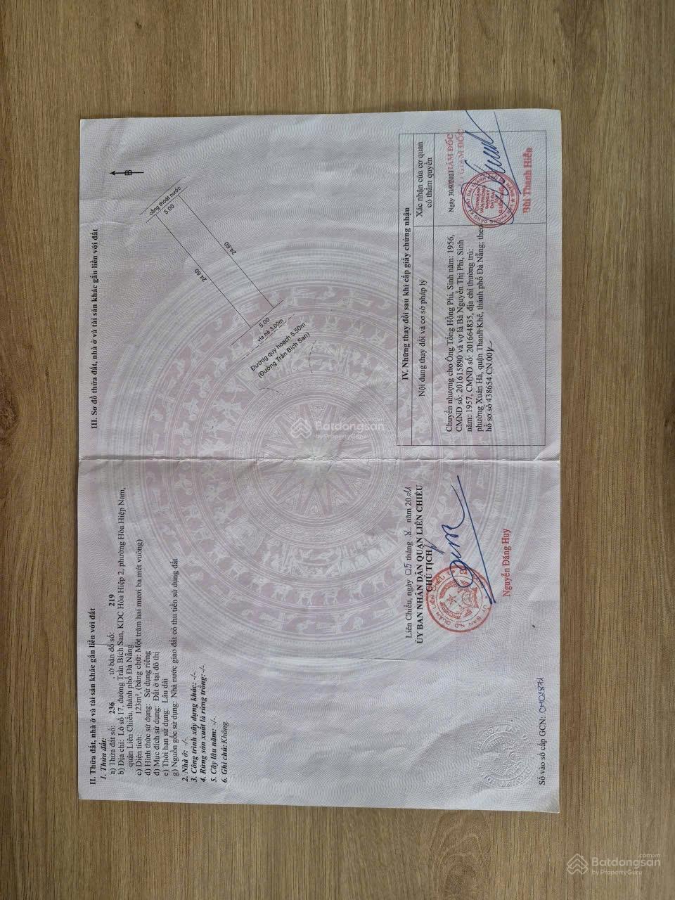 Đất biển Liên Chiểu Đà Nẵng 246m² giá 14 tỷ - Cơ hội đầu tư hấp dẫn!