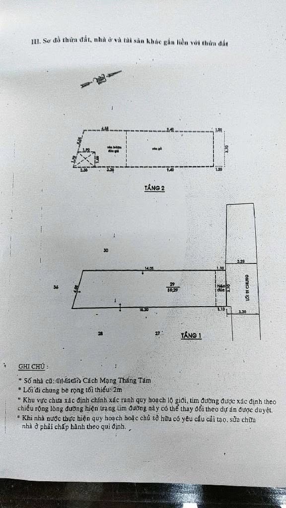 Nhà riêng Phường 14, Quận Tân Bình 60m² giá 6.65 tỷ - Vị trí đắc địa, gần chợ Hoàng Hoa Thám!