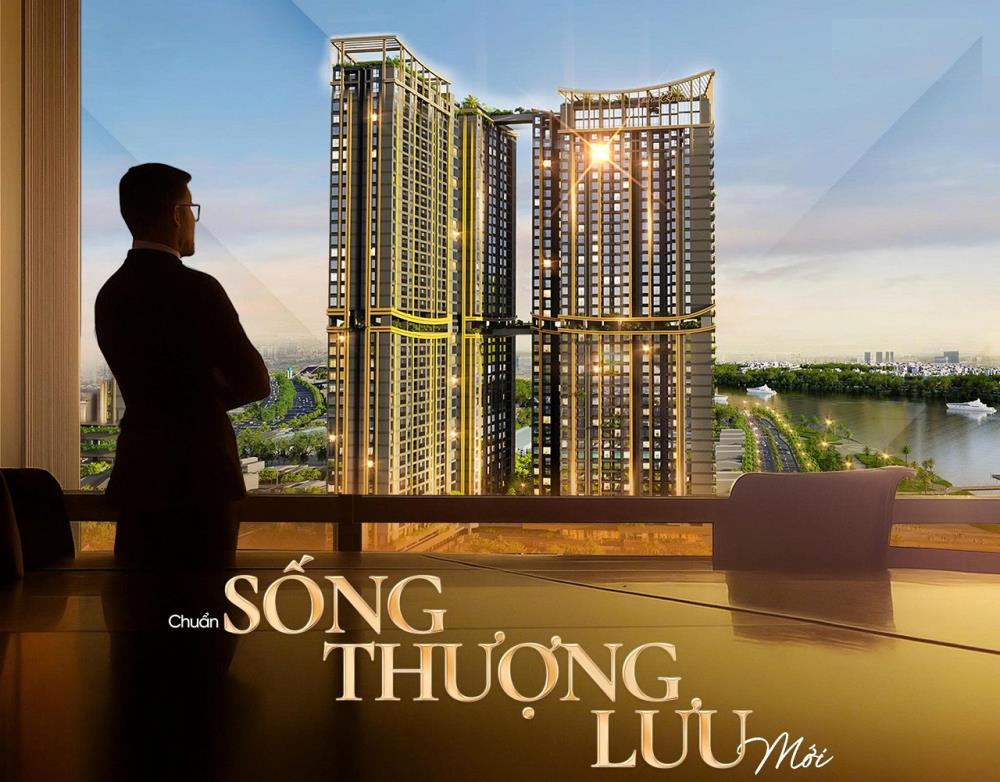 Căn hộ cao cấp Bình Hòa 41m² giá 2 tỷ - View sông, ngắm Landmark 81!