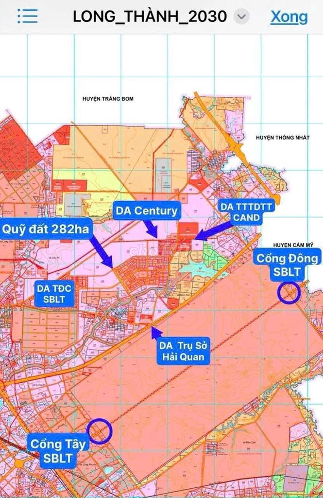 Đất Dự Án Sân Bay Quốc Tế Long Thành 110m² chỉ 2.1 tỷ - Cơ hội đầu tư vàng!