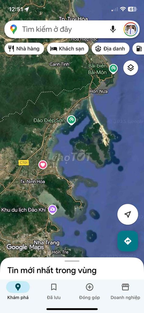 Đất Ninh Thọ, Ninh Hoà, Khánh Hòa 1000m² giá 3.2 tỷ - Cơ hội đầu tư hấp dẫn!