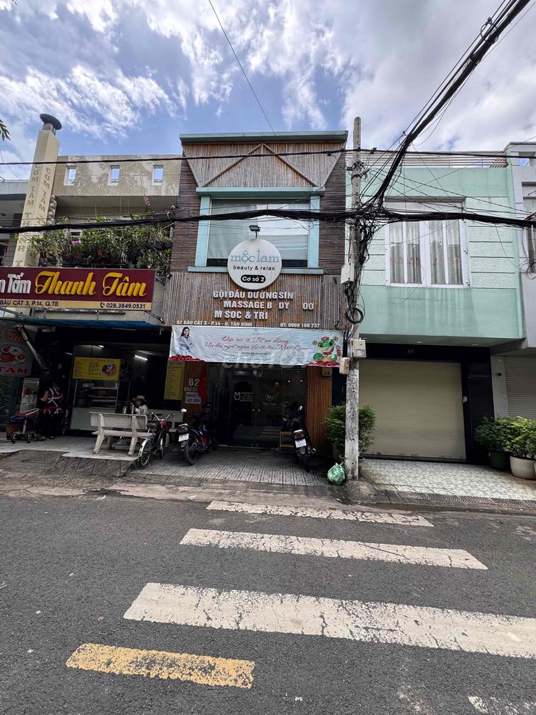 Nhà mặt tiền đường Bàu Cát 56m² giá 14 tỷ - Gần nhiều tiện ích