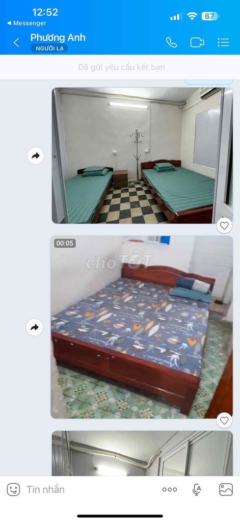 Phòng trọ cho thuê tại Phương Mai, Đống Đa - Giá chỉ 3 triệu/tháng!