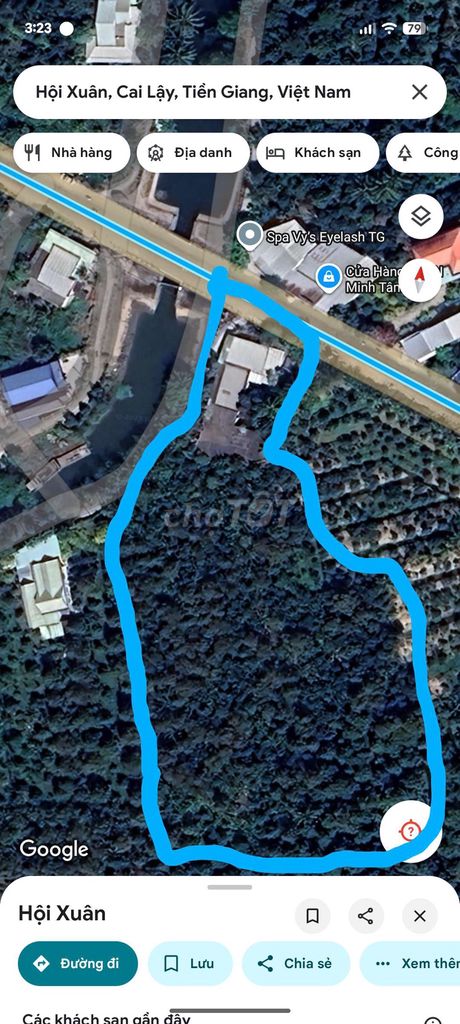 Cho thuê đất mặt tiền 7000m² tại Cai Lậy - Đất 2 mặt tiền, giá chỉ 500 triệu!