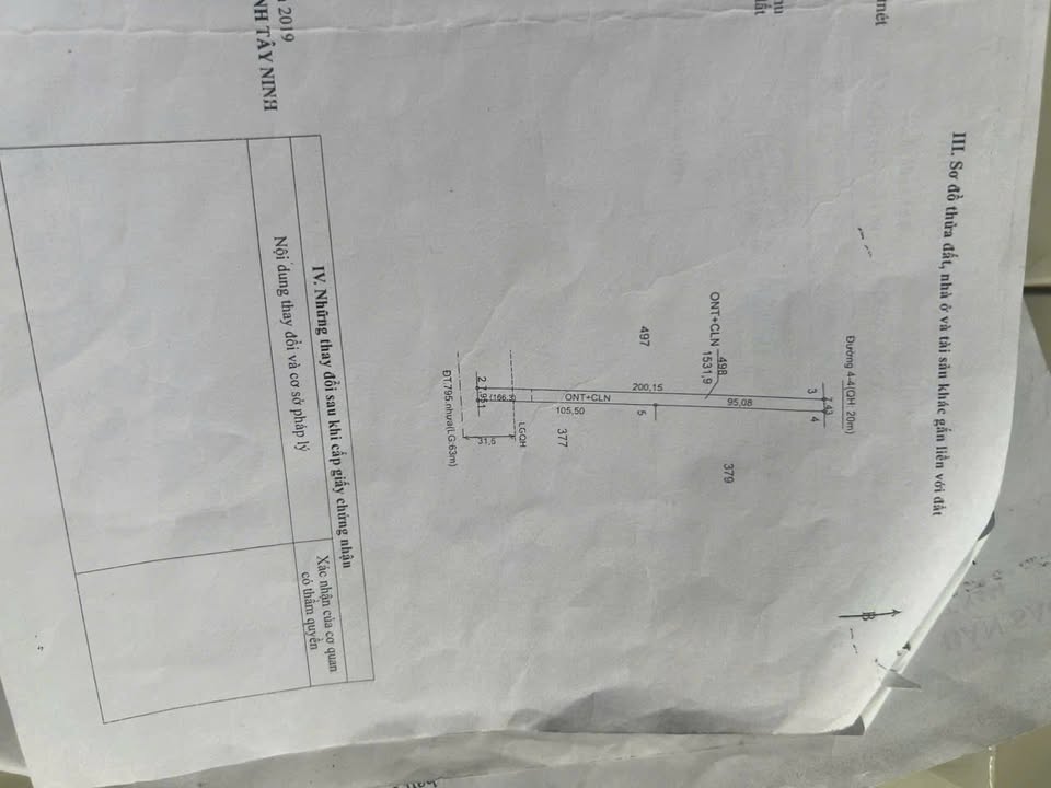 Đất thổ cư 2 mặt tiền Tân Châu 1500m² giá 2.4 tỷ - Đầu tư sinh lời ngay!