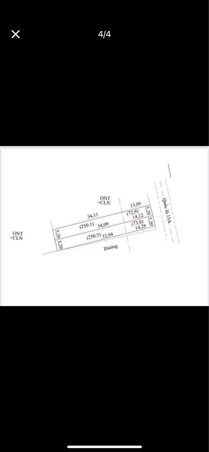 Lô đất 2 mặt tiền Quốc lộ 15, xã Nhân Sơn, 500m² giá 5 tỷ - Cơ hội kinh doanh tuyệt vời!