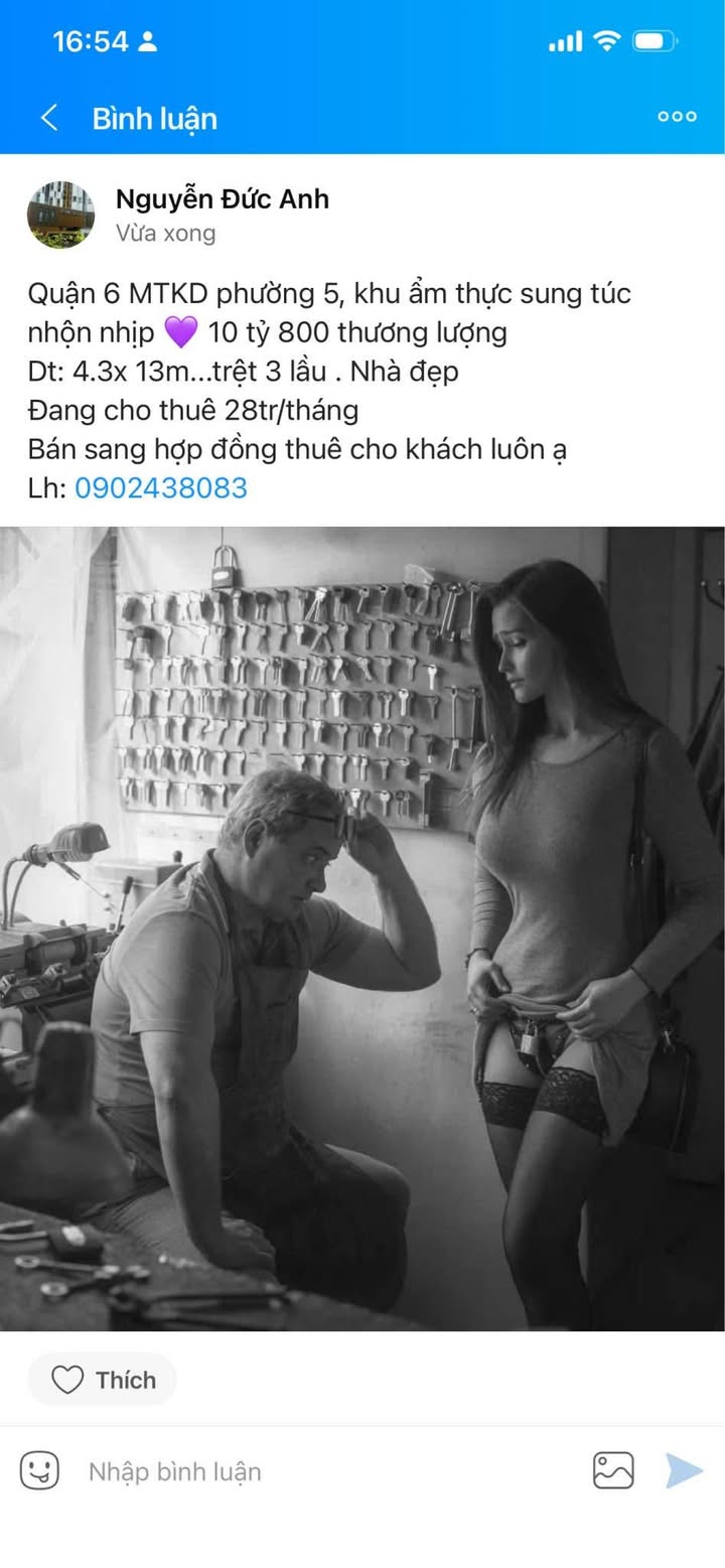 Nhà phố mặt tiền kinh doanh Quận 6, 55m² giá 10.8 tỷ - Cơ hội đầu tư sinh lời ngay!