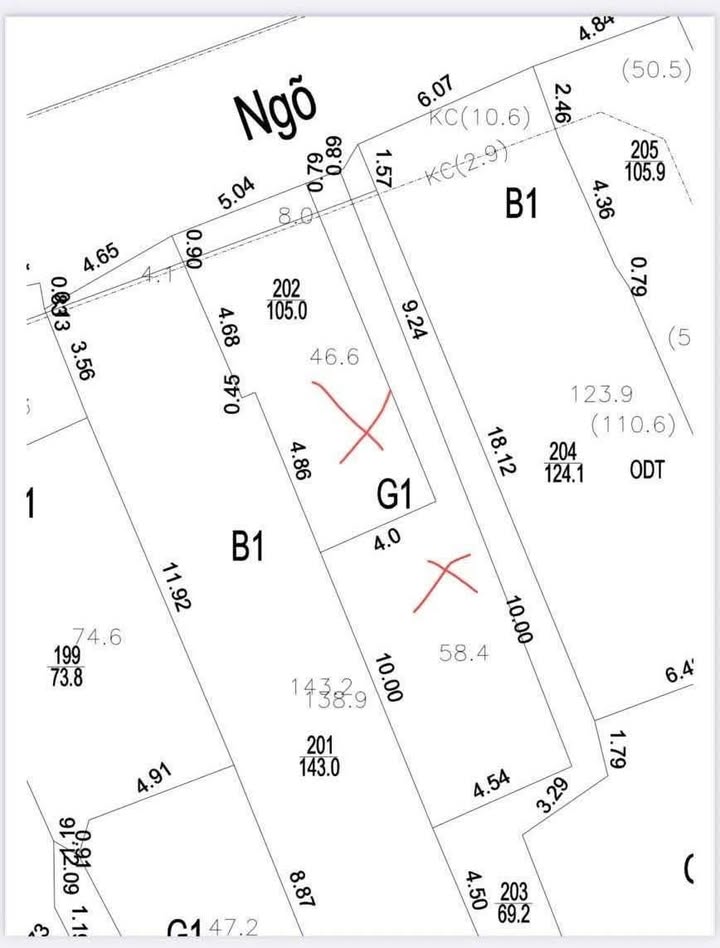 Đất nền mặt ngõ 204 Hùng Vương, 105m² giá 3 tỷ - Cơ hội đầu tư tuyệt vời!