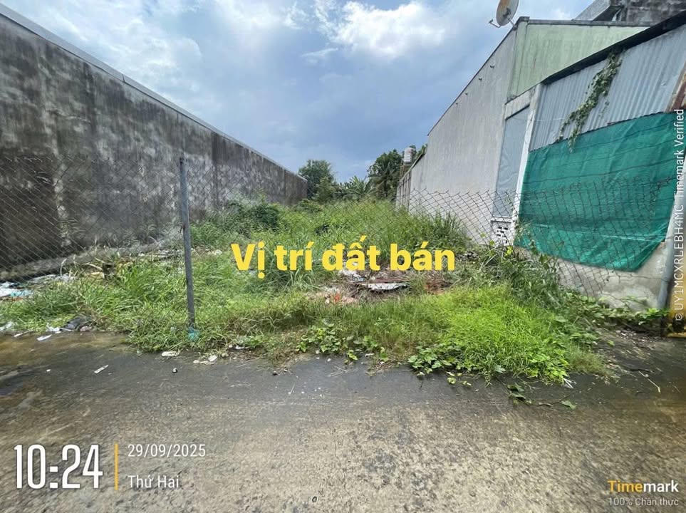 Đất nền ấp 5 Thị trấn Hiệp Phước 190m² giá 1.55 tỷ - Sổ đỏ chính chủ, hẻm thông!