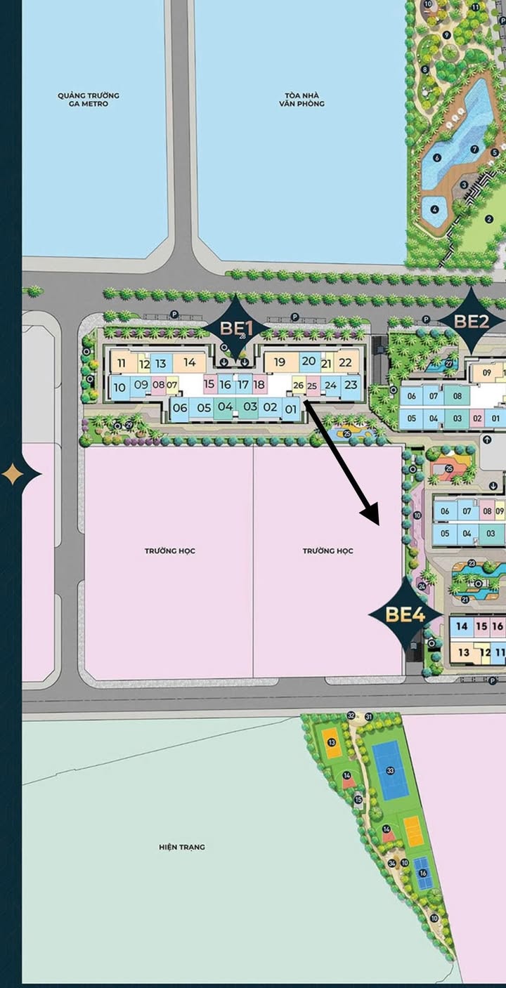 Căn hộ Studio Tòa Be1 Gia Lâm 33,5m² giá 2,685 tỷ - Nhận nhà T12/2026!