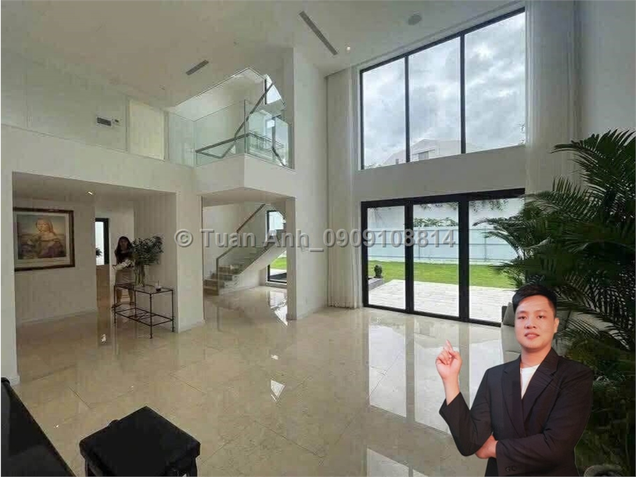Cho thuê villa cao cấp Thảo Điền 550m² giá 190 triệu - An ninh 24/7, đầy đủ tiện nghi!