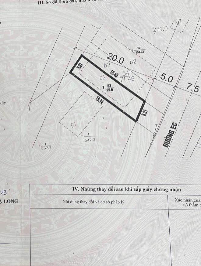 Đất thổ cư Hùng Thắng 95m² giá 6 tỷ - Chính chủ bán tặng nhà 2 tầng!