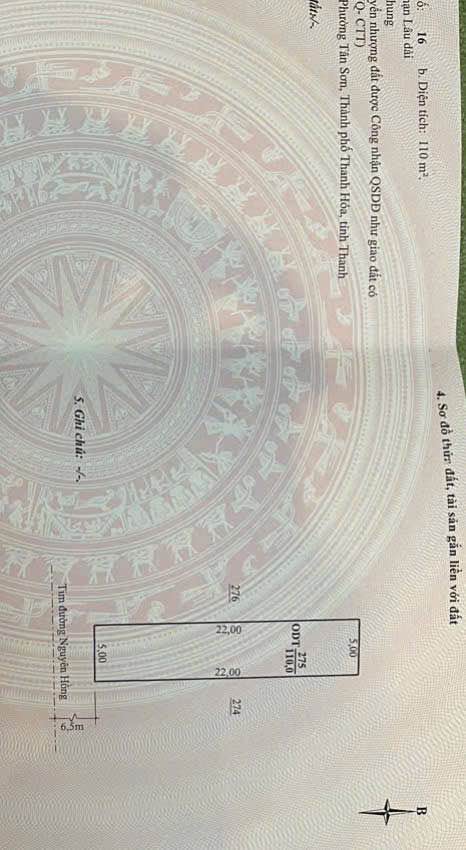 Nhà cấp 4 đường Nguyên Hồng, phường Hạc Thành, 110m² chỉ 6 tỷ - Kinh doanh đỉnh chóp!