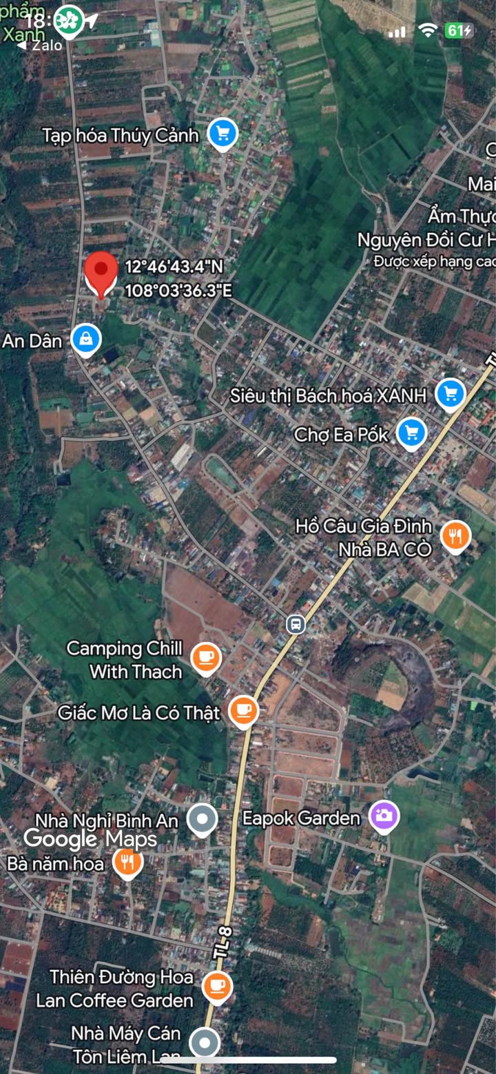 Bán đất nhà vườn 2600m² tại Thị Trấn Ea Pốk - View nghỉ dưỡng tuyệt đẹp chỉ 3.999 tỷ!