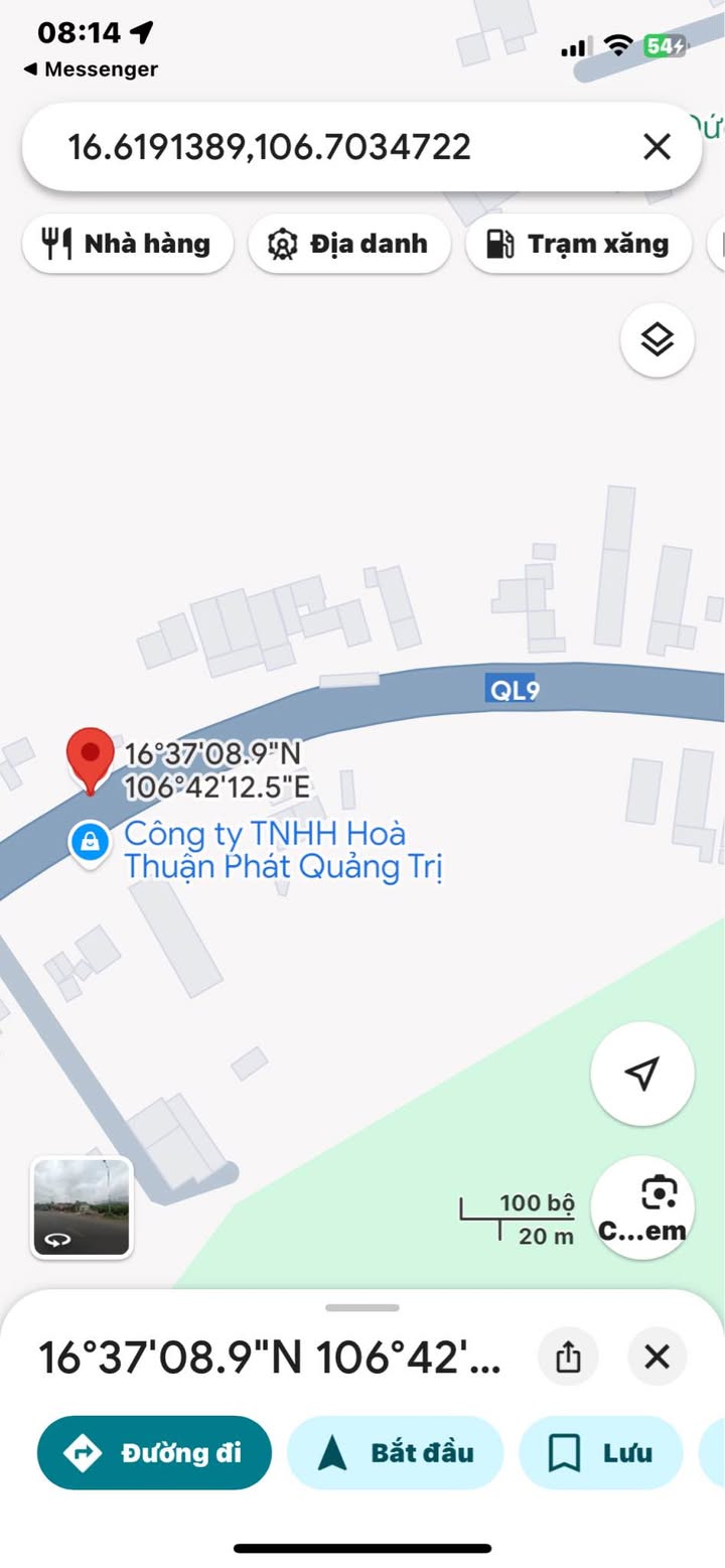 Đất nền mặt tiền Quốc lộ 9, xã Tân Liên, 176m² giá 500 triệu - Cơ hội đầu tư hấp dẫn!