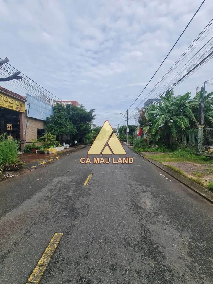 Đất nền đẹp 191.2m² đường Thoại Ngọc Hầu TP Cà Mau - Đầu tư sinh lời tuyệt vời!