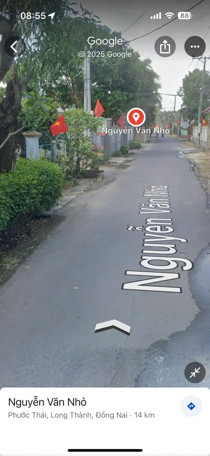 Đất nền mặt tiền Nguyễn Văn Nhỏ, Long Thành 252m² giá 3 tỷ - Cơ hội đầu tư sinh lời!