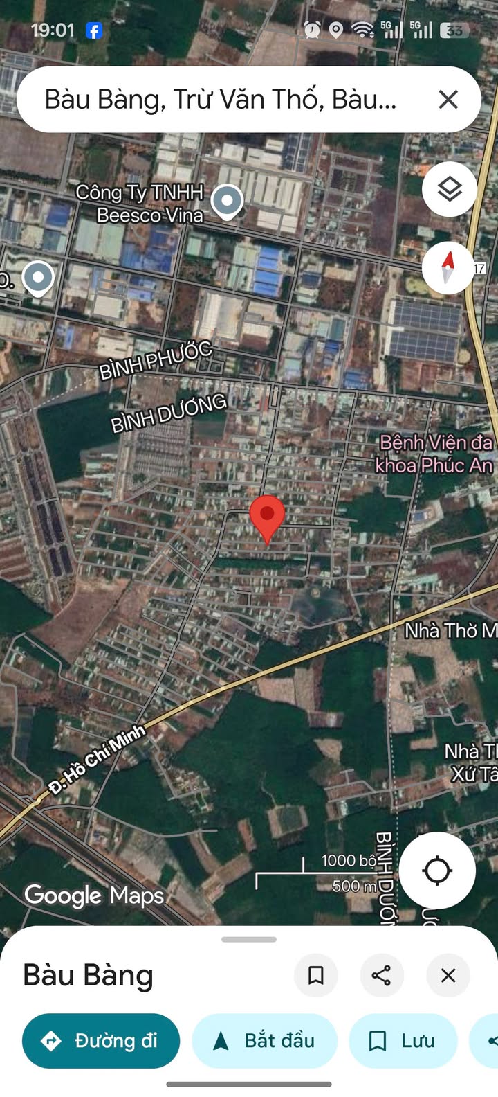 Đất nền ấp 4 Trừ Văn Thố, Bàu Bàng 120m² giá 600 triệu - Sổ đỏ chính chủ!