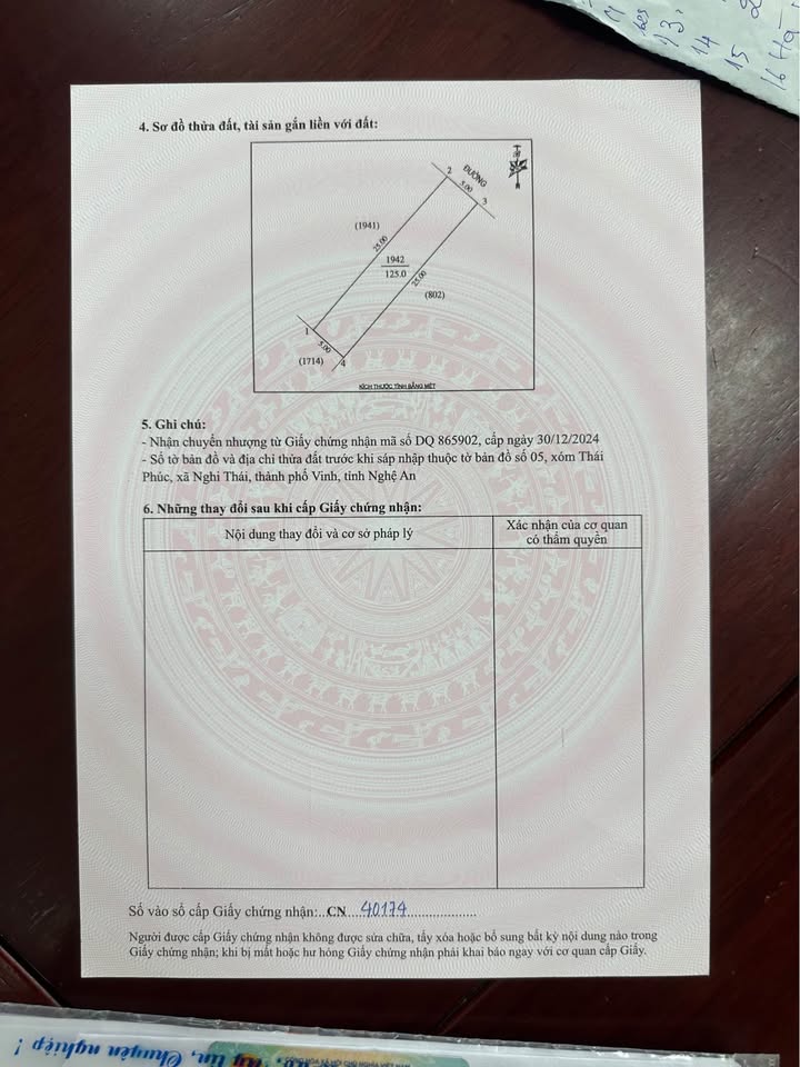 Đất nền Vinh Lộc, Nghệ An 125m² giá 1.1 tỷ - Đầu tư sinh lời cao!