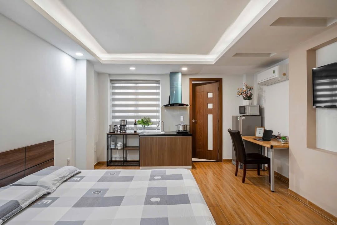 Studio cho thuê tại Điện Biên Phủ, Bình Thạnh - Full nội thất, tiện nghi ngay trung tâm!