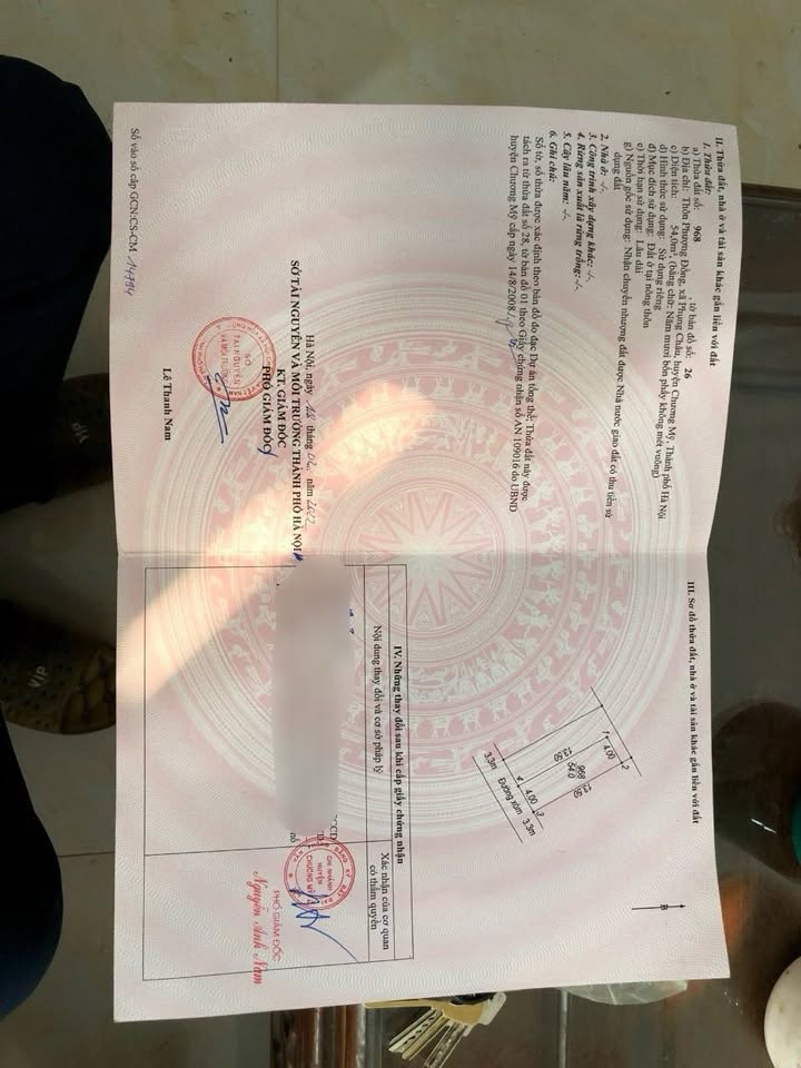 Đất nền Phượng Đồng, Chương Mỹ 54m² giá 3 tỷ - Đầu tư siêu hợp lý!