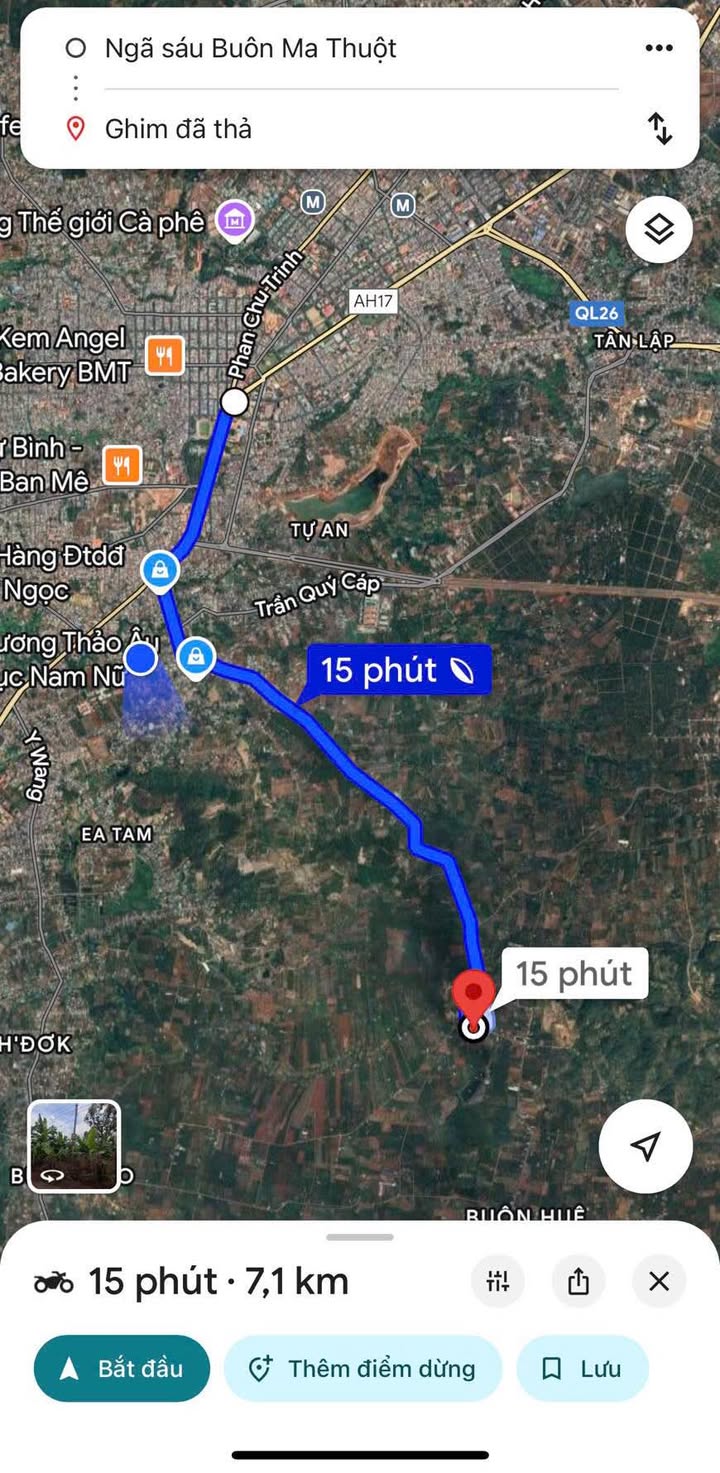 Đất nền Buôn Ma Thuột phường Ea Kao 210m² giá 1.15 tỷ - Đường thông, vị trí đẹp!