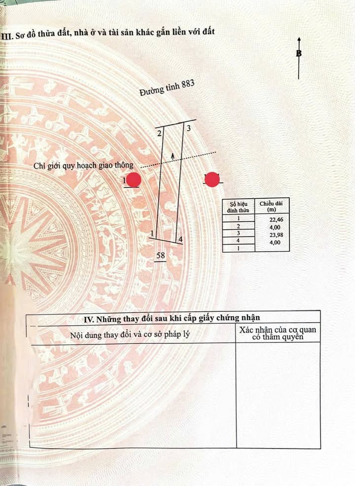 Đất nền mặt tiền Đường 173, Sơn Đông, Bến Tre - Diện tích 82m² chỉ 980 triệu