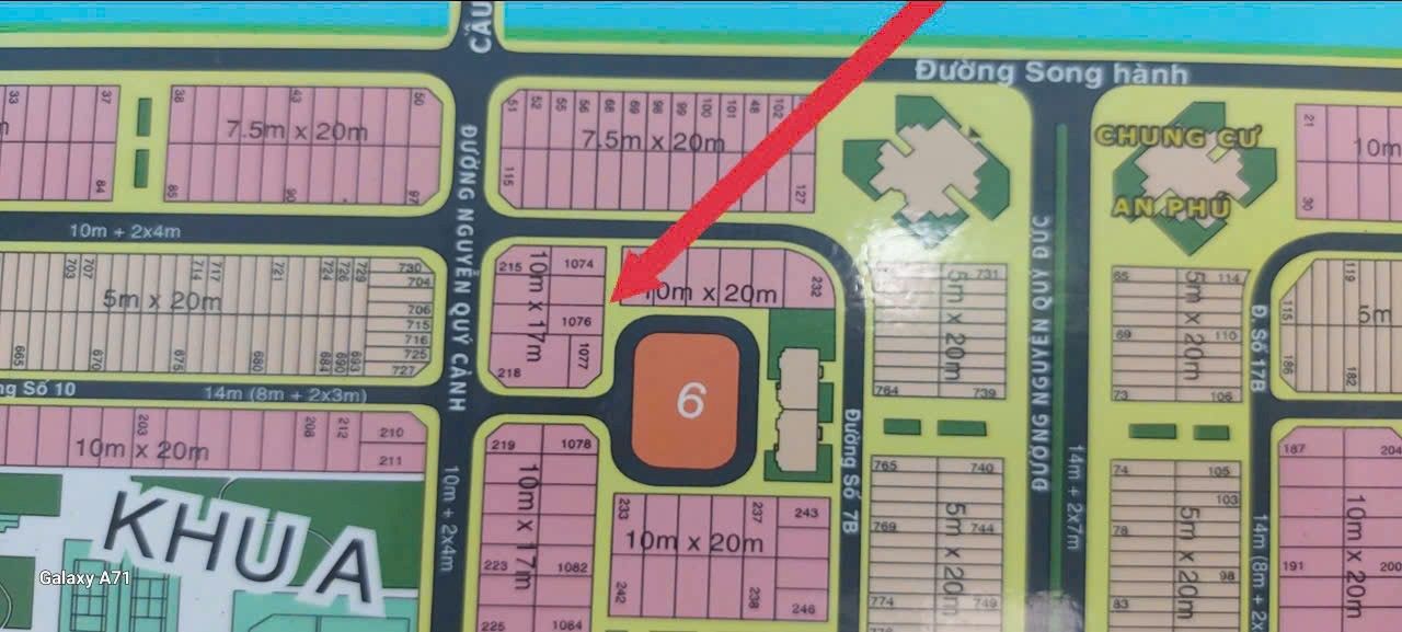 Đất nền An Phú, Quận 2, 170m² giá 32.3 tỷ - Sổ đỏ chính chủ