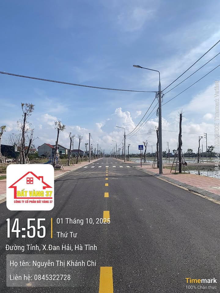 Đất nền dự án tái định cư xã Đan Hải, Nghi Xuân - 160m² giá 2.2 tỷ - Đầu tư sinh lời cao!