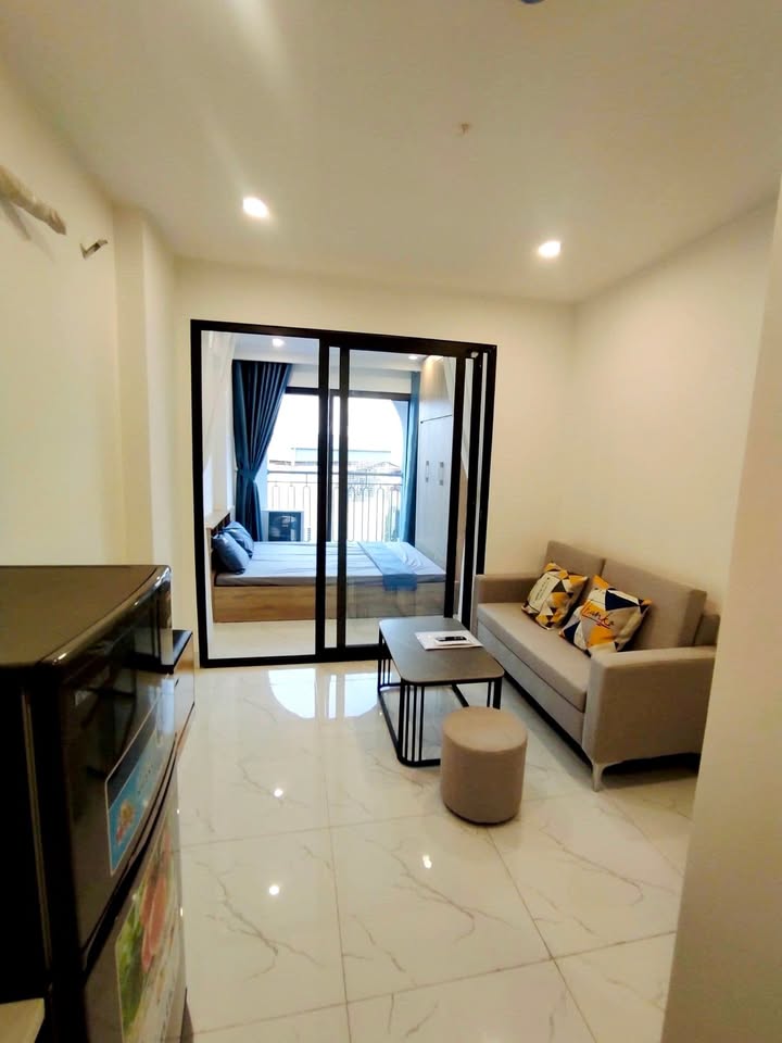 Cho thuê phòng 1PN 30m² tại 17 ngõ Hồ Dài, Đống Đa - Nội thất đầy đủ, chỉ việc ở!