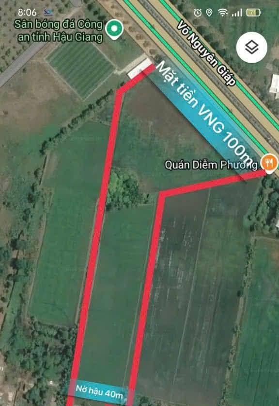 Đất mặt tiền Võ Nguyên Giáp 15.000m² giá 15 tỷ - Đầu tư sinh lời cao!