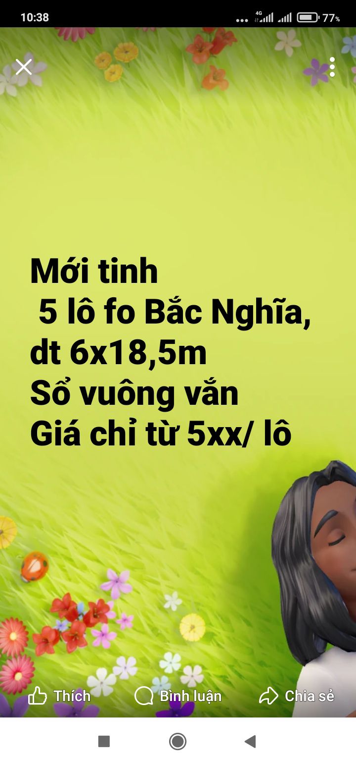 Đất nền phân lô Bắc Nghĩa Đồng Hới 111m² chỉ từ 500 triệu - Cơ hội đầu tư tuyệt vời!