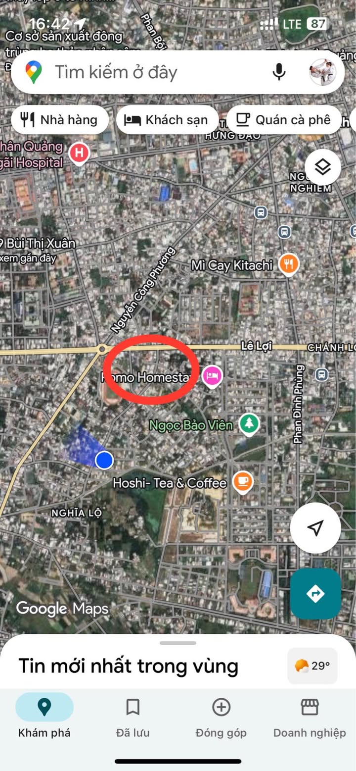 Đất nền Lê Quý Đôn, Quảng Ngãi 120m² giá 1.5 tỷ - Vị trí đắc địa, thuận tiện mọi đường đi!