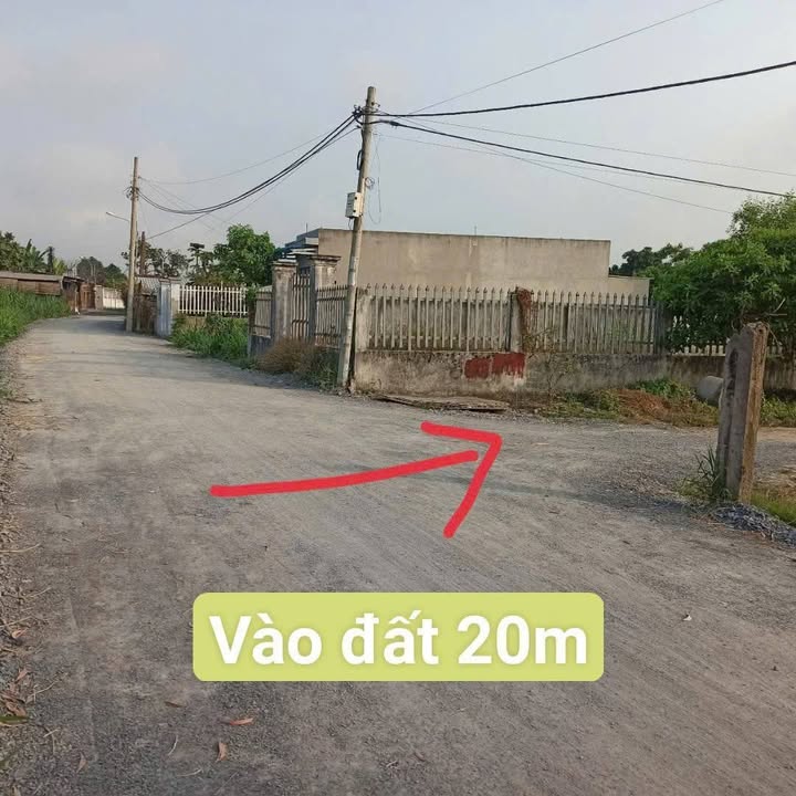 Đất nền 120m² tại Ấp 3B, xã Tân Thạnh Đông, Củ Chi - Giá chỉ 1.65 tỷ, pháp lý rõ ràng!