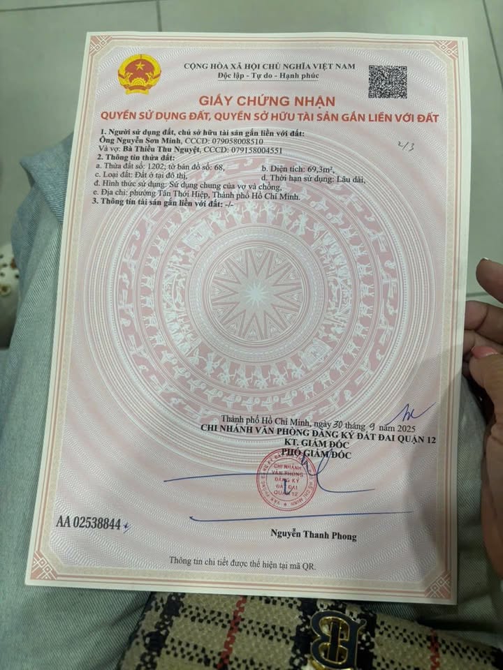 Đất nền mặt tiền HT26 quận 12 72m² giá 5.55 tỷ - Tiềm năng đầu tư lớn!