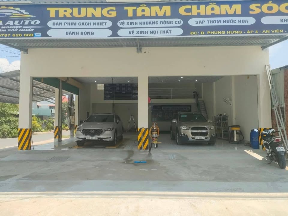 Sang nhượng tiệm rửa xe đường Phùng Hưng, Tam Phước – Hoạt động ổn định, vào làm ngay!