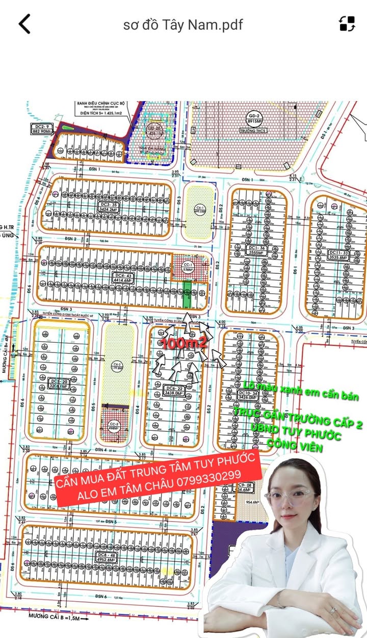 Đất nền Xã Tuy Phước 100m² giá 1.5 tỷ - Cơ hội đầu tư hấp dẫn!