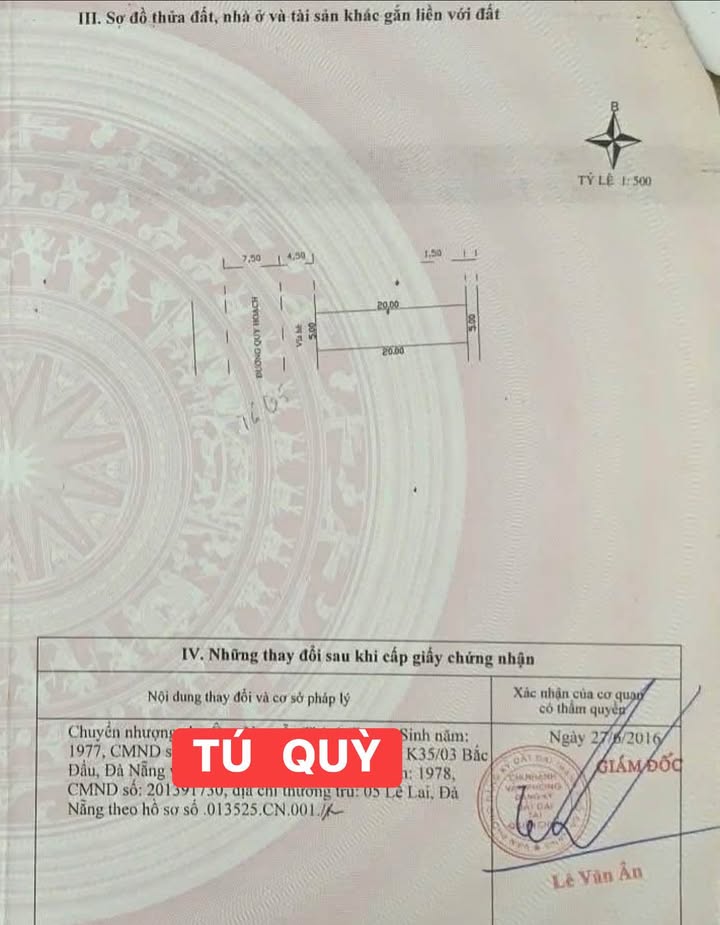 Đất mặt tiền Tú Quỳ, Hòa Minh, Liên Chiểu 100m² giá 4 tỷ - Đầu tư sinh lời ngay!