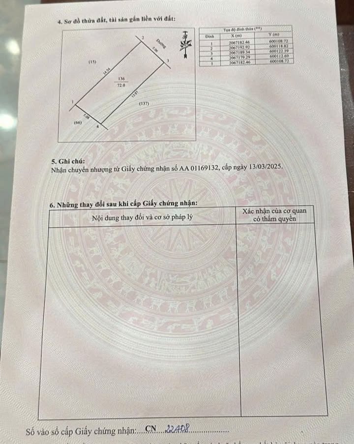Nhà 2 tầng Hưng Lộc, Vinh 72m² giá 3.6 tỷ - Sẵn sàng vào ở ngay!