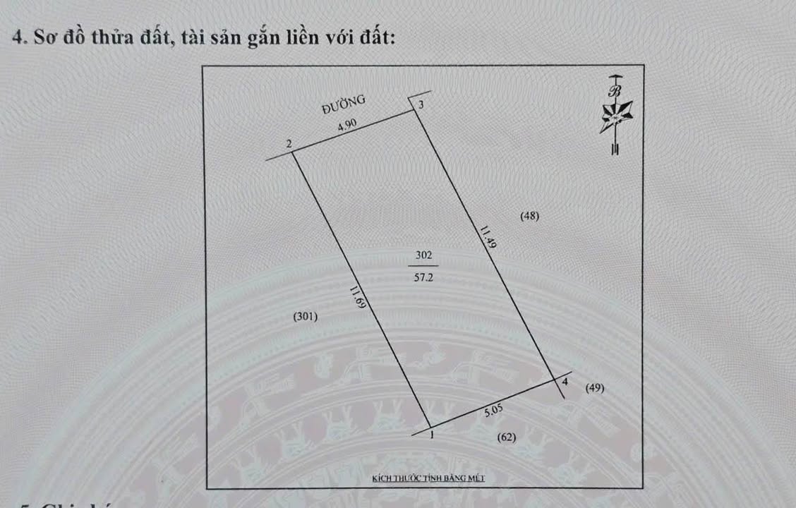 Đất nền ngõ đường Nguyễn Văn Cừ, phường Trường Vinh, 57.2m² - Vị trí tuyệt đẹp gần trung tâm