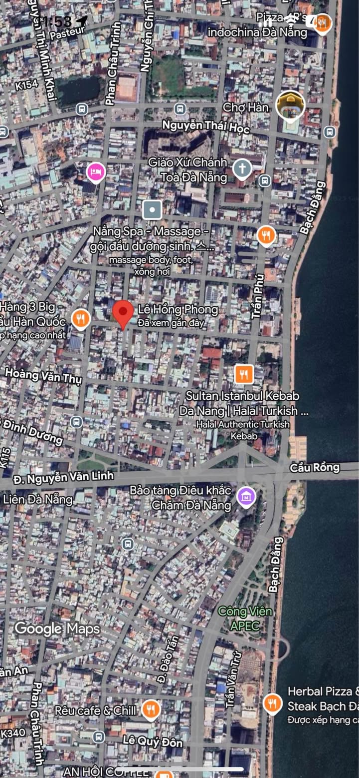 Bán nhà mặt tiền Lê Hồng Phong, Hải Châu, Đà Nẵng 67m² giá 14.5 tỷ - Vị trí đắc địa cho kinh doanh