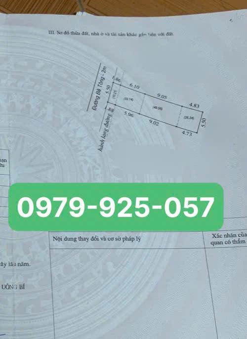 Lô đất 110m² Khu 9, Quang Trung giá chỉ 1.5 tỷ - Đường thông các ngả!