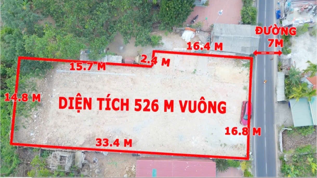 Đất nền 526m² Nghĩa Dân Kim Động - Đầu tư tiềm năng giá chỉ 1x triệu/m²!