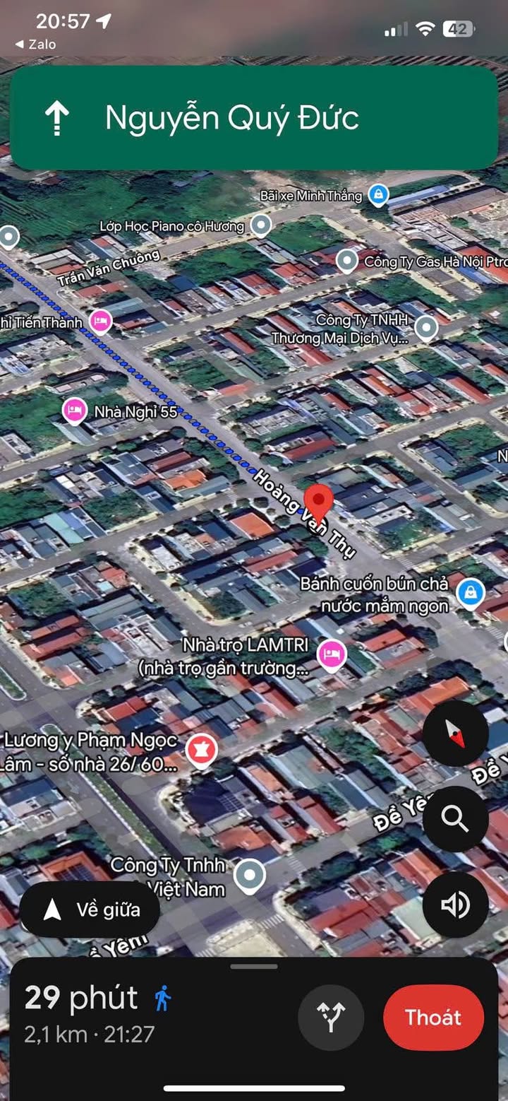 Đất mặt phố Hoàng Văn Thụ, Phủ Lý 77m² giá 4 tỷ - Cơ hội kinh doanh đỉnh cao!