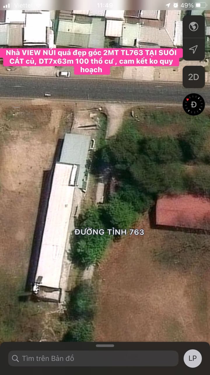 Nhà phố Suối Cát, Xuân Lộc 443m² giá 2.6 tỷ - Góc 2 mặt tiền thoáng mát!